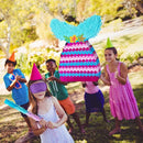 WERNNSAI Mermaid Piñata - Mermaid Party Games Decorations Mermaid Tail Piñata with Blindfold and Bat for Girls Kids Under the Sea Themed Birthday Party Supplies (12.5" x 16.5" x 3") by TinyTreasures Baby Boutique