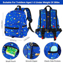 Accmor Toddler Backpack Leash, Mini Child Backpack with Anti Lost Wrist Link, Cute Kids Backpack Leash Walking Harness for Outdoor Travel, Small Excavator Backpack Tether for Baby Boys Girls Ages 1-3 by TinyTreasures Baby Boutique