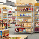 4080 lbs Steel Storage Shelving 6-Tier Utility Shelving Unit Steel Organizer Wire Rack for Home,Kitchen,Office,Garage, 17.7" D x 47.2" W x 72.3" H by CozyNest Decor