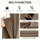 NICETOWN 100% Blackout Curtains for Bedroom 84 inch Long Thermal Insulated Blackout Curtains for Living Room, Energy Saving Grommet Drapes for Patio Door (1 Pair, Khaki, 42W x 84L) by TinyTreasures Baby Boutique