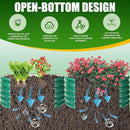 17" Tall Elevated Round Metal Rised Garden Bed- 3.3'x3.3' in Size and 0.8MM Thick Durable Planter Box for Vegetables Flowers Succulent at Patio/Garden Outdoor (Dark Green, 3.3FT Diameter) by GreenHaven Gardens