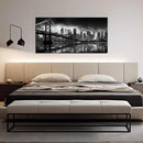 Brooklyn Bridge Wall Art for Living Room City Wall Decor for Bedroom Black Wall Decor for Office 20 x 40 Inch by CozyNest Decor