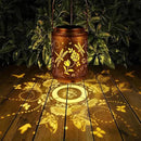 2 Pack Solar Lanterns Garden Decor Birthday Gifts for Women Mon Grandma Metal Hanging Solar Lights Waterproof Outdoor Decoration for Outside LED Lanterns for Yard Patio Lawn(Dragonfly) by GreenHaven Gardens
