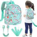 Accmor Toddler Backpack Leash, Cute Baby Backpacks with Anti Lost Wrist Link, Mini Kids Backpack Harness Leash for Outdoor Travel, Adorable Unicorn Backpack Tether Walking Harness for Girls 1-3 by TinyTreasures Baby Boutique