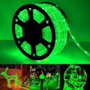 200ft LED Rope Lights Outdoor, 1440 LED Flexible Tube Lights with 8 Modes, Waterproof LED Rope Lighting for Outside, Garden, Patio, Bedroom, Party, Pool, Fences, Indoor Outdoor Decoration (Green) by GreenHaven Gardens