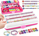 Cmiolacuna Friendship Bracelet Making Kit for Girls, 3-Layer Storage Box Arts and Crafts Bracelets Jewelry String Maker Kit Ages 8-12,Best Christmas Birthday Gift for Girls 6 7 8 9 10 11 12 Year Old by TinyTreasures Baby Boutique