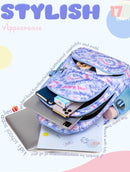 BLUEFAIRY Kids Backpack for Girls Elementary Primary Middle School Bags for Aged 8-10 for Teens Childs Bookbags Back to School Book Bags Cute Mochilas para Niñas Tie-dye Violet by TinyTreasures Baby Boutique