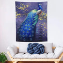 yowecso Peacock Tapestry - Purple Peacock Wall Hanging for Bedroom, Living Room & Dorm - 40"x60" by CozyNest Decor