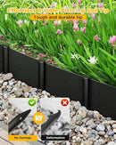 Landscape Edging Metal Stakes - 20 Pcs, 10 Inch Garden Landscape Stakes, High Carbon Steel Landscape Anchoring Stakes for Flowerbed Edging, Outdoor Tent and Landscape Edging Coil by CozyNest Decor
