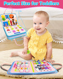Exorany Busy Board Montessori Toys for Toddler Girl & Boy Birthday Gifts, Busy Book Learning Sensory Toys for Toddlers, Toddler Travel Toy Educational Activities Learn Fine Motor Skills by TinyTreasures Baby Boutique