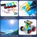 STEM Kits for Kids Ages 8-10 12-14, 4 in 1 Solar Powered STEM Toys for Boys Science Engineering Robotics Robot Building Kits Projects for Kids Age 8-12, Building Toys Crafts for Boys 8-12 6-8 by TinyTreasures Baby Boutique