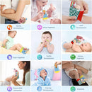 BLOOBLOOMAX Sock rattles for Babies 0-24 Months Baby Animal Foot Finder Educational Toys by TinyTreasures Baby Boutique