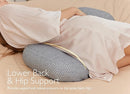 Momcozy Portable Pregnancy Pillow – W Shaped Maternity Support for Side Sleepers, Adjustable Travel Wedge Pillow for Back, Belly, and Hip Relief, Ideal for Pregnant Women, Deep Grey by TinyTreasures Baby Boutique