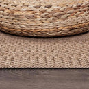 CAMILSON Easy Jute Rug 6x9, Indoor Outdoor Natural Color Farmhouse Area Rugs for Living Room Patio and Kitchen Rug, Solid Boho Woven Design, Easy-Cleaning, Washable Outside Carpet Alfombras (6 x 9) by CozyNest Decor