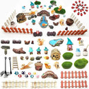 HYG Miniature Fairy Garden Accessories, Figurines, Landscape Set, Potted Horticulture Ornaments for Decoration by GreenHaven Gardens