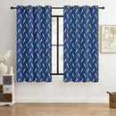 Kids Space Rocket Blackout Curtains - 100% Blackout, Thermal Insulated, Noise Reducing, Perfect for Kids Room and Nursery, 2 Panels (Rocket Blast-Off Repeat, W52×L63) by TinyTreasures Baby Boutique