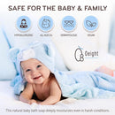 Oeight Baby Body Wash, 100% Natural Active Ingredients Sensitive Skin Baby Wash with Aloe Vera, Chamomile, Olive Oil & Provitamin B5, Dermatologically & Hypoallergenic Tested Mild Foaming Soap, 200ml by TinyTreasures Baby Boutique