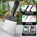 GRILLART Grill Scraper Griddle Cleaning Kit for Blackstone, Flat Top Grill Cleaning Kit (Griddle Scraper Only) by GreenHaven Gardens