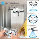 Drone With Camera 1080P for Kids And Adults, RC Quadcopter with Altitude Hold, Mini Drone With One Key Start, Waypoint Fly, Headless Mode, 3D Flip, 3 Speeds, Remote Control Drone for Beginners by TinyTreasures Baby Boutique