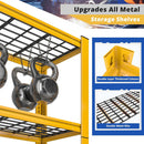 REIBII 72''H Garage Shelving 3010 LBS Storage Shelves Adjustable Metal Shelving 5 Tier Metal Shelves for Storage Industrial Shelf for Kitchen Pantry Warehouse Basement 72" HX35.5 WX16 D by GreenHaven Gardens