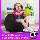 Hobestluk Bean Bag Chairs 2.5FT Bean Bag Chair with Memory Foam Filled & Machine Washable Cover,Beanbag Chair, Small Bean Bag Chairs for Playroom, Living Room, Bedroom by CozyNest Decor