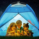 Undersea World Kids Play Tent, Kids Play Tent Foldable Pop Up Indoor Outdoor Party Undersea World Playhouse Tent Toy for Boys Girls-47 * 47 * 41 (Blue) by TinyTreasures Baby Boutique