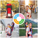 Baby Shoulder Carrier Baby Hiking Backpack Carrier with Rain Cover Sun Shade for Child Safe Backrest and Toddler Ergonomic Seat Holds 40 Pound for Children Between 6 Months-3 Years Old Babies by TinyTreasures Baby Boutique