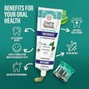 GuruNanda Hydroxyapatite Toothpaste, SLS & Fluoride Free, Whitening Toothpaste - Freshens Breath, Fights Plaque - Natural CocoMint Jasmine Neem, 4.2oz by CozyNest Decor