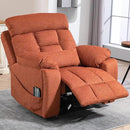 Oversized Lazy Boy Recliner Chair, 4 Motor Recliner with Power Headrest and Lumbar, Nursing Lift Chair with Vibrating Massage and Heated Seat by CozyNest Decor