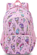 CLUCI Kids Backpack for Girls Bookbags Preschool Backpack Toddler Daycare School Bag Elementary Kindergarten Lightweight Waterproof Pink Unicorn by TinyTreasures Baby Boutique