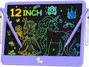Hockvill LCD Writing Tablet for Kids 12 Inch, Kids Learning Toys Drawing Pad for Girls Boys, Unicorn Doodle Board for Toddlers 3 4 5 6 7 8 Year Old Travel Essentials, Christmas Birthday for Kids by TinyTreasures Baby Boutique