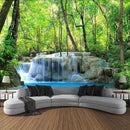 FENDROM Waterfall Tapestry Nature Stone River Forest Scenery Theme Print Landscape Jungle Wall Hanging for Living Room Party Beach Picnic Blankets Tablecloths Wall Decor by CozyNest Decor