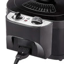 Amazon Basics 2.1-Qt (2.0L) Electric Deep Fryer with 8-Cup Oil Capacity, Timer, Adjustable Temperature, Easy Draining Basket, Viewing Window, 1500W, Black by CozyNest Decor