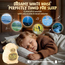 Sheep Alarm Clock with Night Light for Kids with Sleep Training and Sound Machine, Rechargeable Silicone Lamp OK to Wake Clock，Cute Animal Tabletop Lamp, Perfect Sleep Companion for Boys Girls, Khaki by TinyTreasures Baby Boutique
