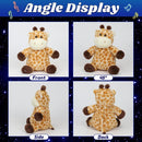 Cuteoy Musical Plush Giraffe Stuffed Animal Glowing LED Light-up Nightlight Toys Singing Lullabies Birthday Christmas Plushies Gifts for Kids Boys Girls,13" by TinyTreasures Baby Boutique