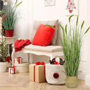 Green Onions Fake Plants,Artificial Plants Indoor, Fake Grass Decor Green Plant Fake Outdoor Flowers Fake Succulents,Artificial Tall Grass Plants with Pots House Decorative (47" 1 Pack) by CozyNest Decor