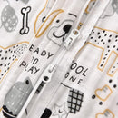 Baby Sleep Sack 2-4 T Baby Wearable Blanket 100% Organic Cotton 0.5 TOG Toddler Sleeping Sack 2- Way Zipper Soft Lightweight X-Large Pup by TinyTreasures Baby Boutique