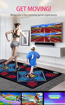 Music Dance Mat for Kids & Adults,Ideal for Fitness Dance Games,64GB Memory Card,899 Games,75 Music Videos,650 Songs.for TV use,Made of Premium Flannel,a Luxurious Gift for Children by TinyTreasures Baby Boutique