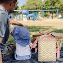 Breastmilk Cooler Bag with Ice Pack Fits 4 Baby Bottles Up to 9 Ounce Insulated Baby Bottle Bag Breast Milk Cooler on The Go with Strap Baby Bottle Cooler Bag for Nursing Mom Daycare or Travel by TinyTreasures Baby Boutique