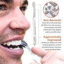 LINHART Extra Soft Toothbrush – Teeth Whitening Toothbrush with Multi Length Bristles, 4 Pack by CozyNest Decor
