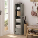 Furinno Luder Shelf Bookcase with 1 Door Storage Cabinet, French Oak by TinyTreasures Baby Boutique