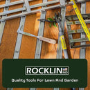 Rocklin™ Stand Up Weed Puller Tool - 4 Claw Steel Head - 48 inch Handle - 100% Metal - Easily Remove Weeds Without Bending or Kneeling (WeedPuller2.0) by GreenHaven Gardens