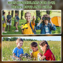 Wettarn 24 Pack Kid Mini Compact Binocular Compass Magnifying Glass Set for 3-12 Years Boy Girl Toddler Small Telescope Binocular for Kid Bird Watching Camping Hiking Exploring Outdoor Play by TinyTreasures Baby Boutique
