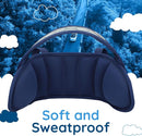 NAPUP Child Head Strap for Car Seat – Adjustable Polyester Carseat Head Support for Toddler (Dark Blue) by TinyTreasures Baby Boutique