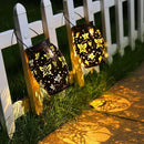 2 Pack Solar Lantern Butterfly Solar Outdoor Waterproof Hanging Metal Solar Powered Patio Lanterns Garden Solar Lights Outdoor Decorative Gifts for Women by GreenHaven Gardens