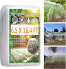 Garden Netting Pest Barrier, 6.5 X 16.4FT Insect Netting for Garden Raised Beds, Garden Bug Netting Plant Mesh for Blueberry Bushes, Figs, Plants, Vegetables Protection by GreenHaven Gardens