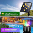 POPOSOAP Solar Pond Lights, RGB LED Pond Lights Waterproof IP68, 2200mAh Battery Underwater Solar Light with Two Modes Options for Pond Fountain Pool Garden Decoration(3 Headlamp) by GreenHaven Gardens