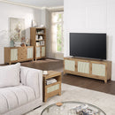 Sheridan - Modern Cane Design Sideboard by HouseOfZazla