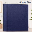 Popotop Photo Album 4x6 1000 Pockets for Wedding Gifts,Linen Hardcover Picture Albums for Family Anniversary Baby Vacation Pictures by TinyTreasures Baby Boutique