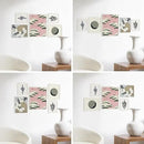 HAUS AND HUES Two 8x10, Two 11x14, One 16x20 - Framed White by CozyNest Decor